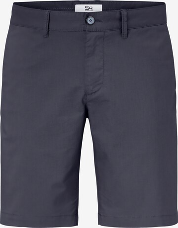 S4 Jackets Regular Pants in Blue: front