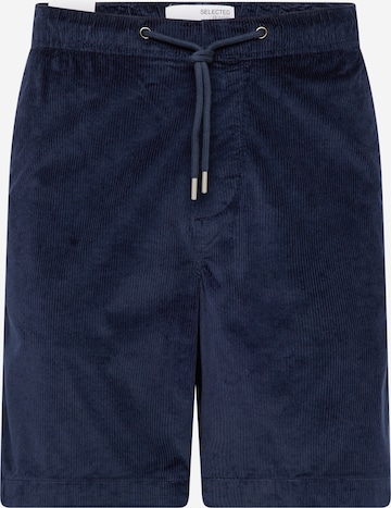 Regular Pantalon 'JACE' SELECTED HOMME en bleu : devant