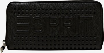 ESPRIT Wallet in Black: front