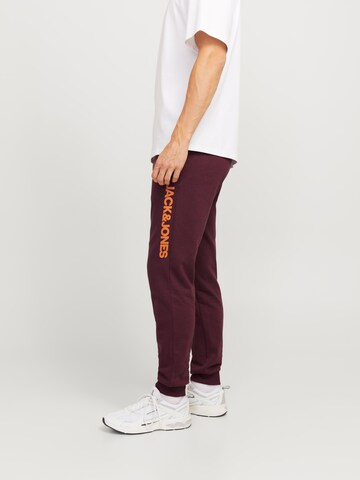 JACK & JONES Конический (Tapered) Штаны 'GORDON ALVIS' в Красный