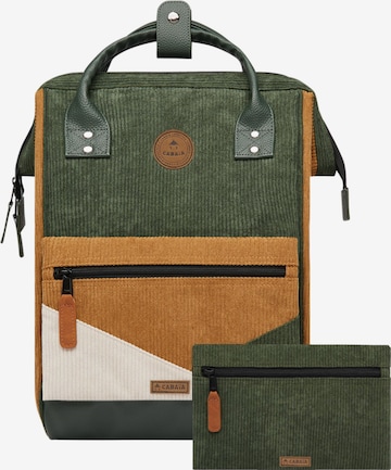 Cabaia Backpack 'Adventurer' in Green: front