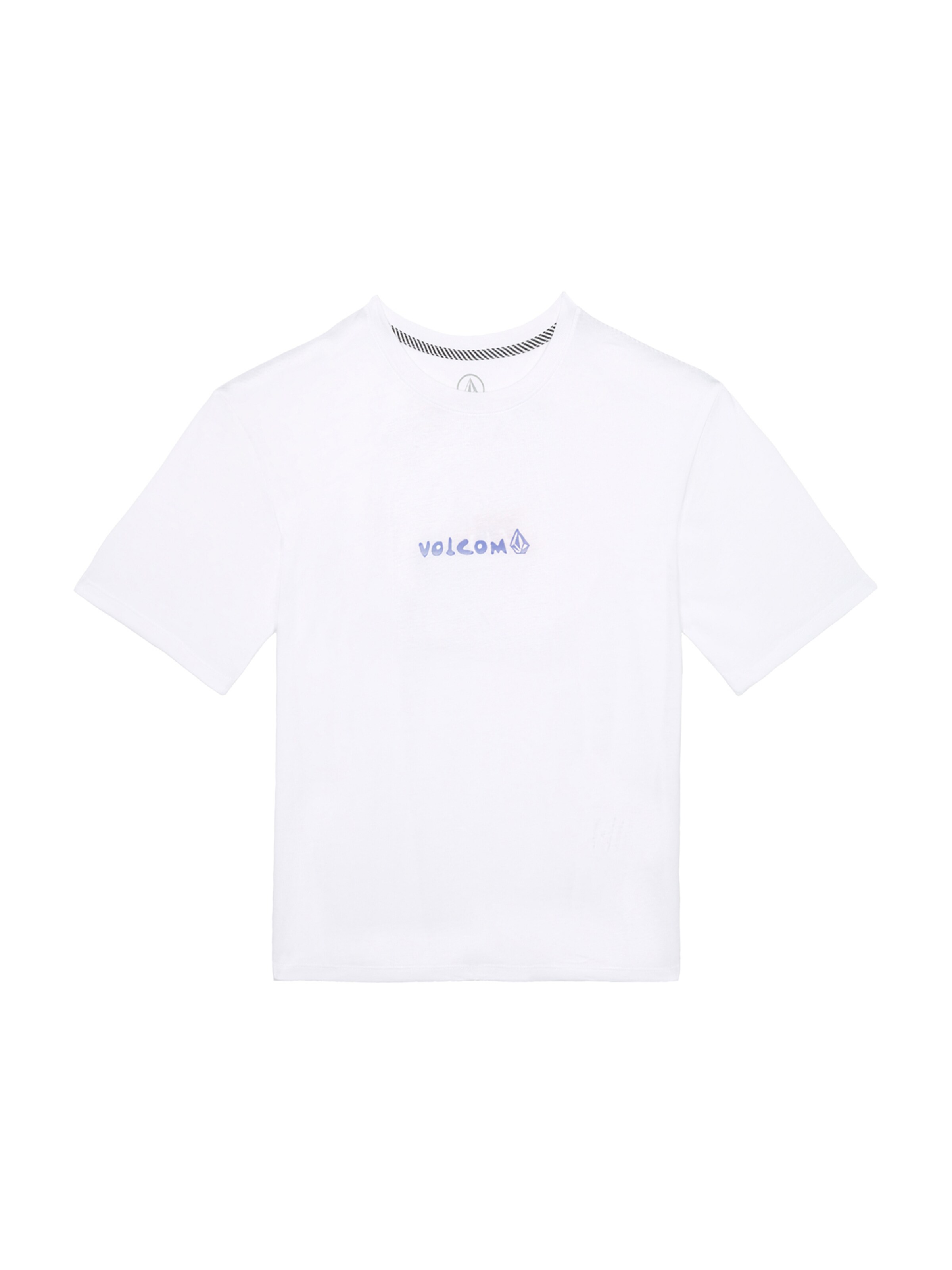 T-Shirt 'Weirdcard' Volcom en blanc : devant