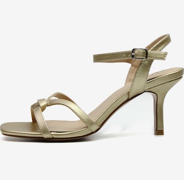 Celena Strap Sandals 'Chizitelu' in Gold: front