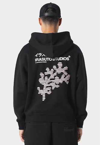 Sweat-shirt 'Sakura Wave' Irasuto Studios en noir