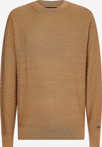 Tommy Hilfiger Tailored Sweater in Beige: front