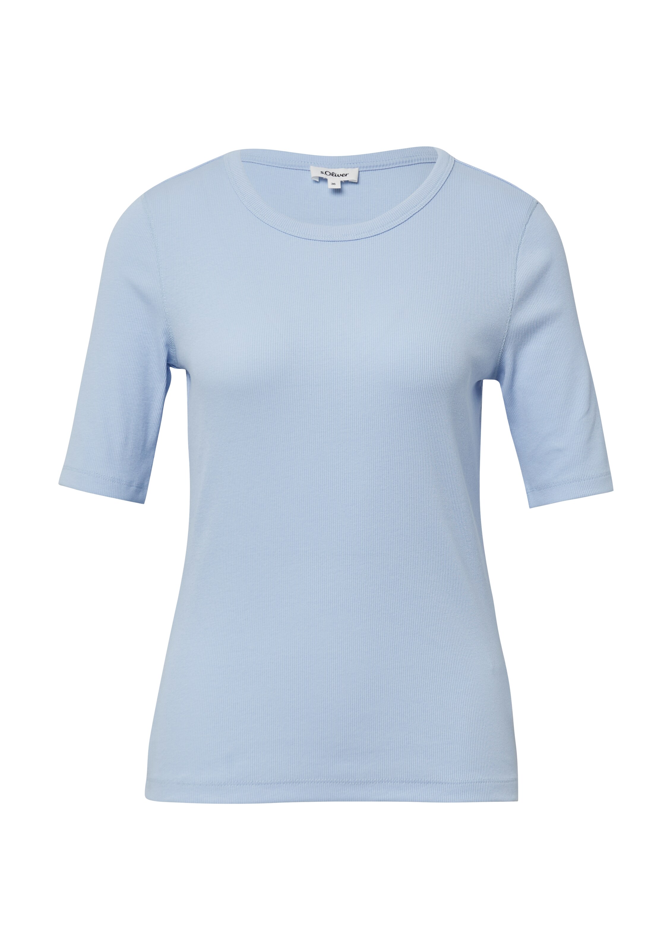 s.Oliver Shirt in Blauw: voorkant