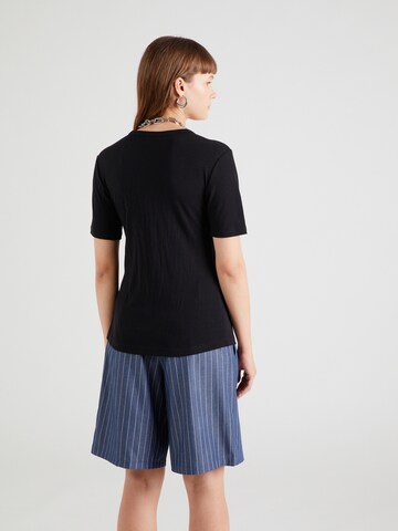Lee Shirts 'ELBOW SLEEVE TOP' i sort
