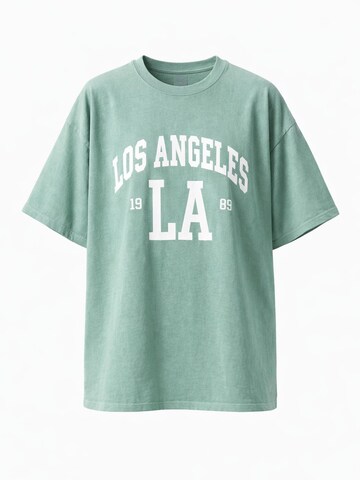 Worldclassca Oversized Shirt 'Oversize T-Shirt' in Green: front