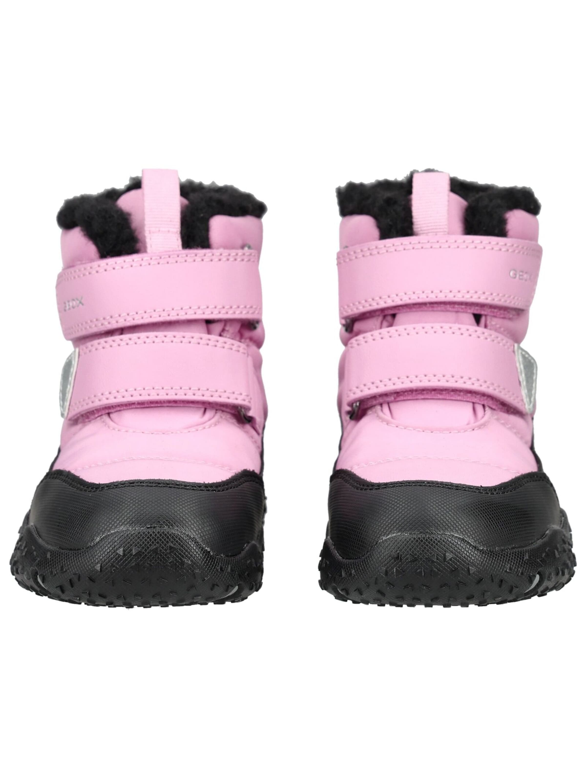 Bottes de neige GEOX en rose : devant