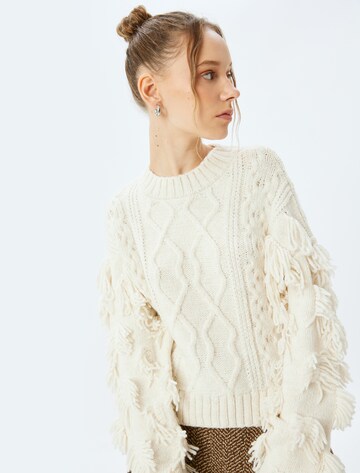 Koton Sweatershirt in Weiß