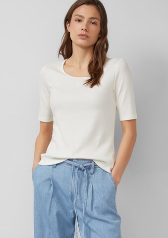 s.Oliver T-Shirt in Weiß: Vorderseite