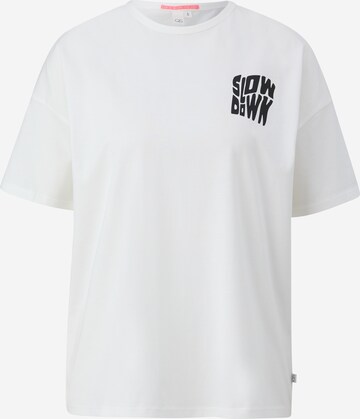 QS Shirt in White: front