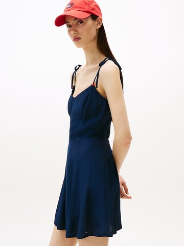 Tommy Jeans Kleid in Blau: Vorderseite