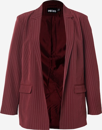 PIECES Curve Bleiseri 'PCBOZZY' värissä punainen: etupuoli