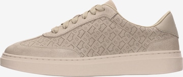 BOSS Rövid szárú sportcipők 'Kieran' - fehér: elől