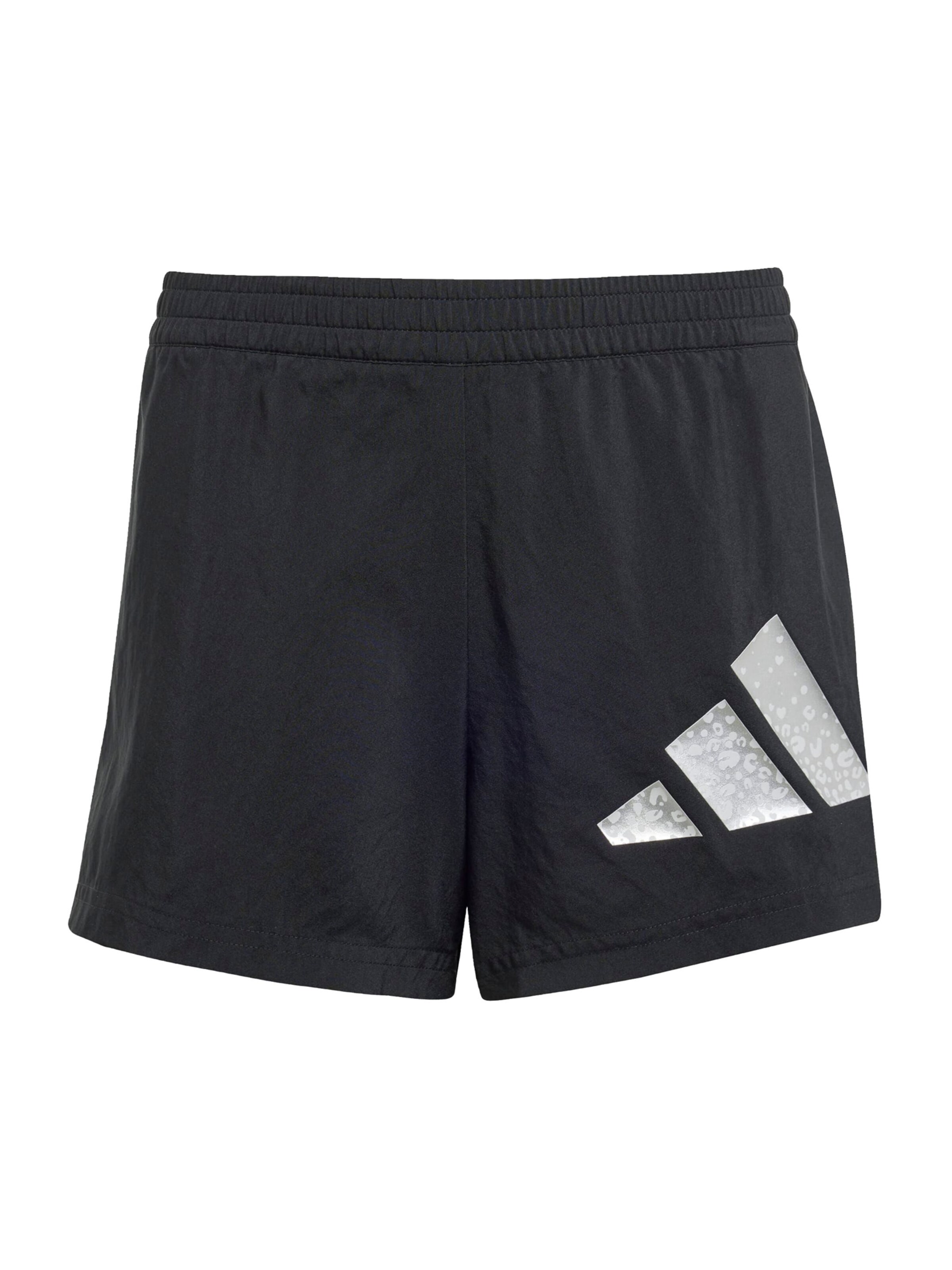 Slimfit Pantaloni sport de la ADIDAS SPORTSWEAR pe negru: față
