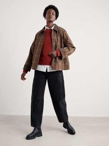 Seasalt Cornwall Välikausitakki ' Harbour Town' ' värissä ruskea