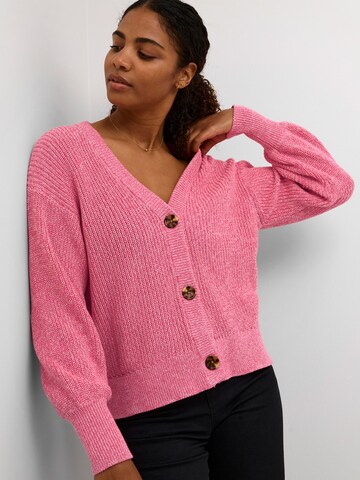 Kaffe Knit Cardigan 'Susana' in Pink