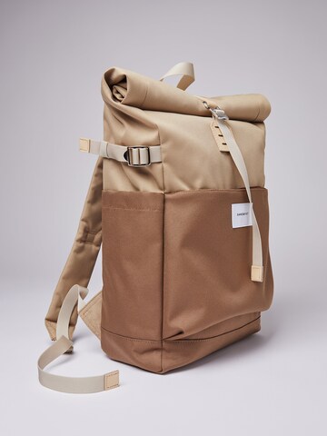 SANDQVIST Backpack 'Ilon' in Brown: front