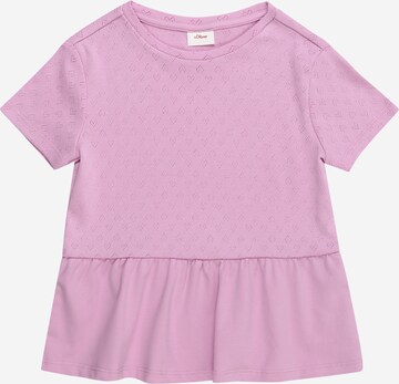 s.Oliver Shirt in Roze: voorkant