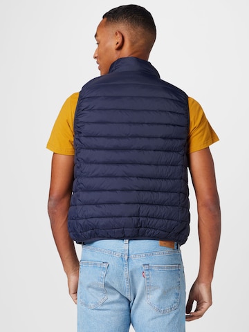 Scalpers Slim fit Vest in Blue