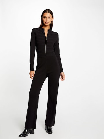 Morgan Jumpsuit in Zwart: voorkant