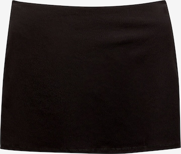 Pull&Bear Spódnica w kolorze czarny: przód