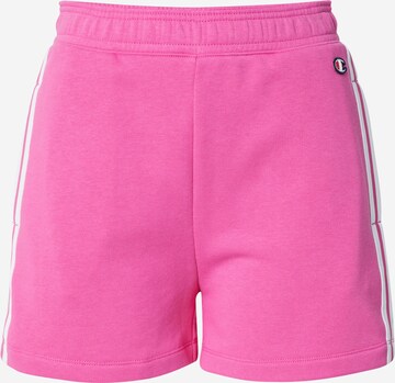 Champion Authentic Athletic Apparel Normální Kalhoty – pink: přední strana