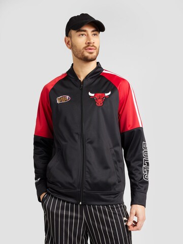 Veste de sport 'CHI. BULLS' Mitchell & Ness en noir : devant