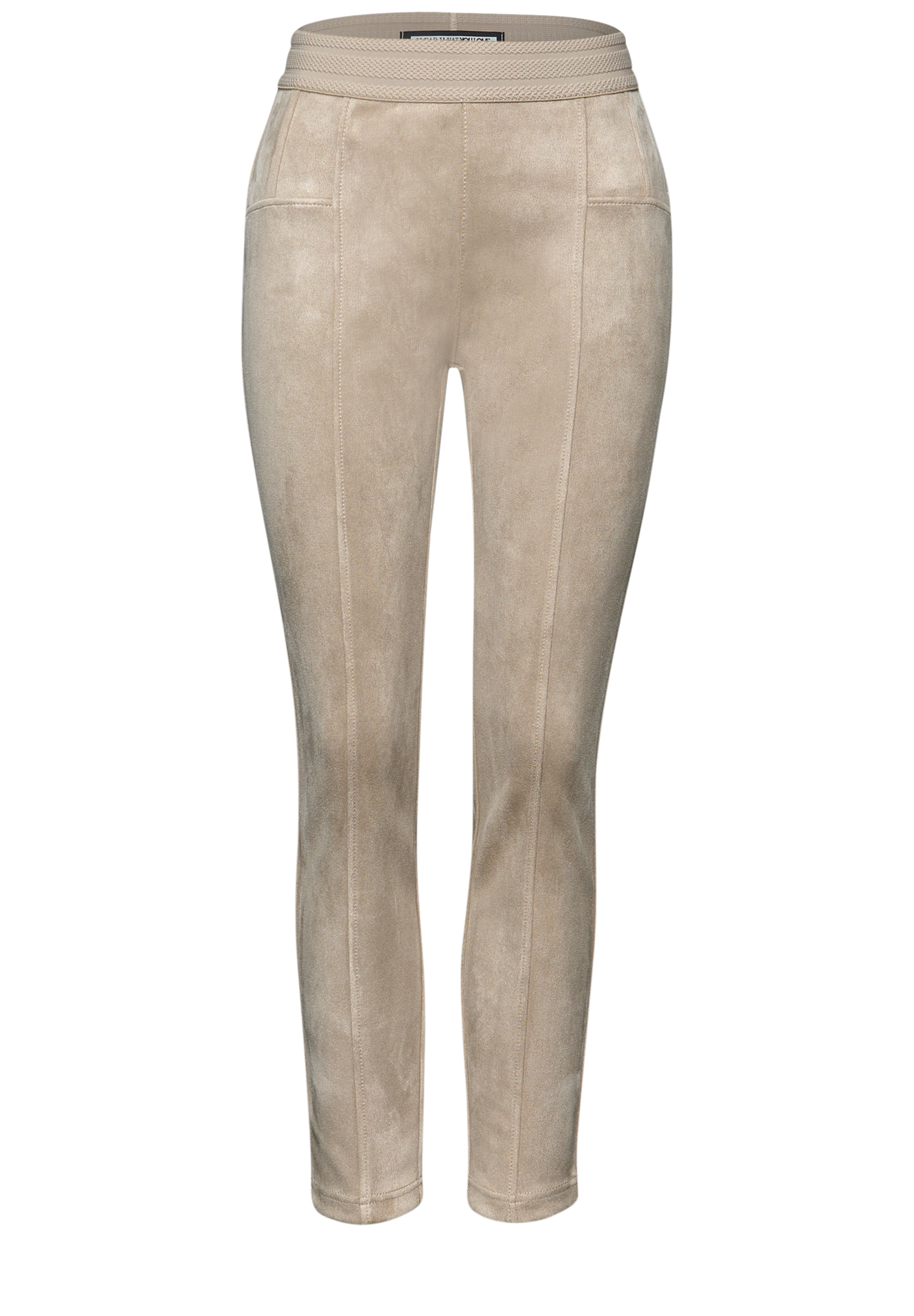 STREET ONE Pants 'Hope' in Beige: front