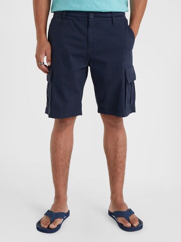 O'NEILL Loosefit Cargobroek 'Essentials' in Blauw: voorkant