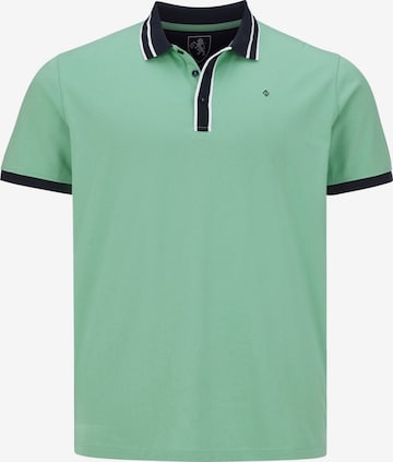 Charles Colby Shirt ' Earl Fings ' in Green: front