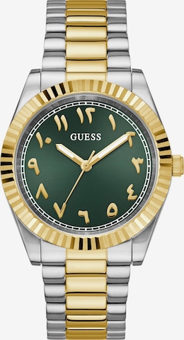 GUESS Uhr 'Connoisseur' in Gold: Vorderseite