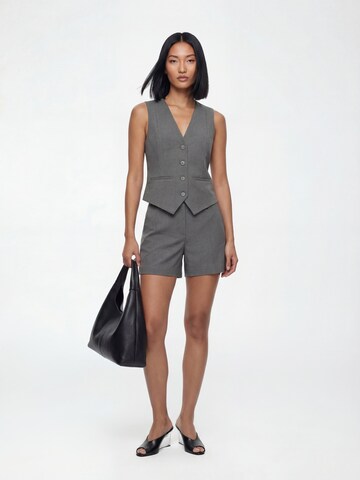 AMALY Široký strih Nohavice - Sivá