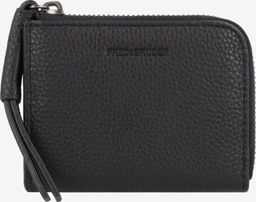 FREDsBRUDER Wallet 'Nea' in Black: front