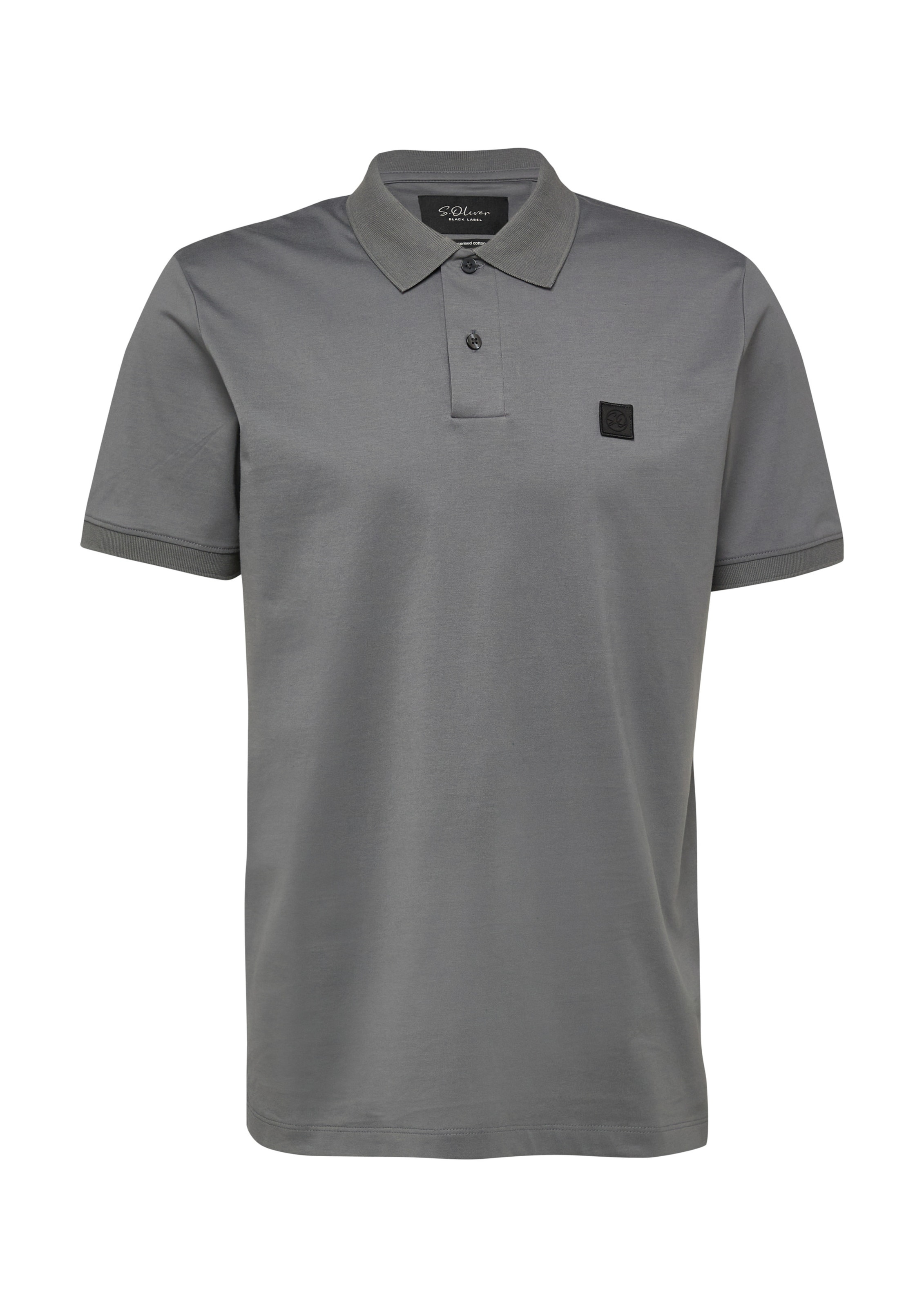 T-Shirt s.Oliver BLACK LABEL en gris : devant
