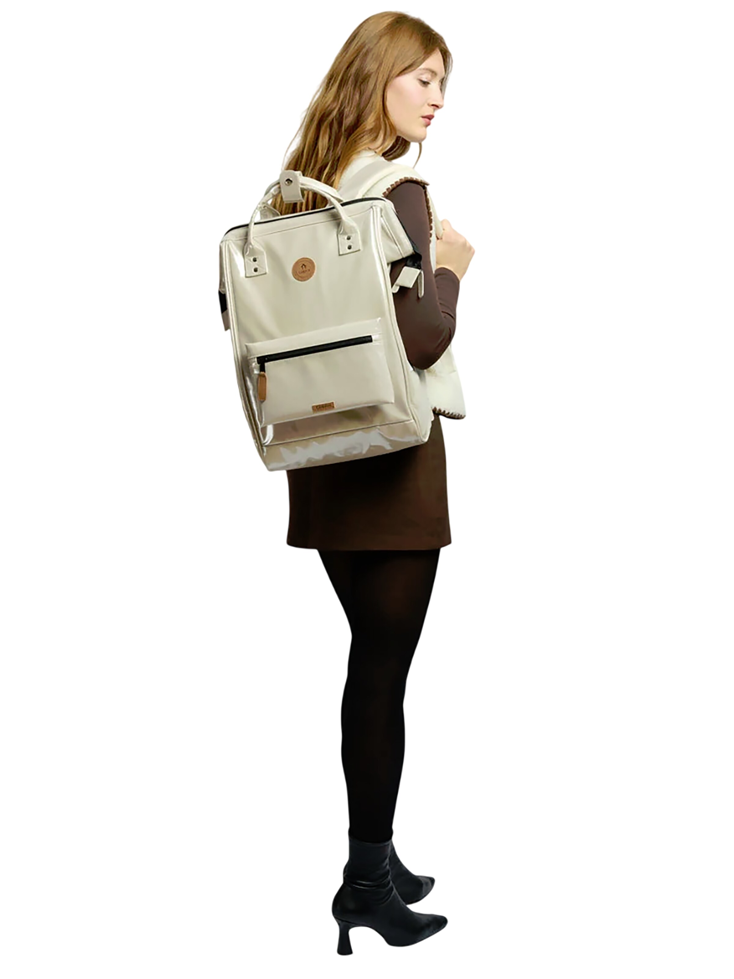 Cabaia Backpack 'Large Honolulu' in White