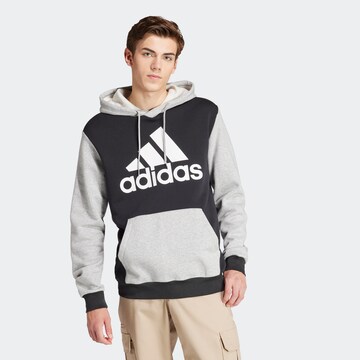 pilka ADIDAS SPORTSWEAR Sportinio tipo megztinis 'Essentials': priekis