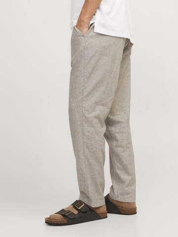 JACK & JONES Regular Pants in Grey