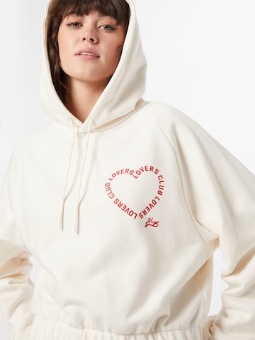 HUGO Red - Sudadera 'Dionegia' en blanco