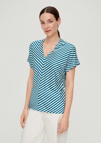 s.Oliver BLACK LABEL Blouse in Blue: front