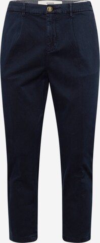 Tapered Pantaloni con pieghe di Goldgarn in blu: frontale