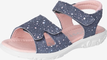 RICOSTA Sandale 'MONI' in Blau: Vorderseite