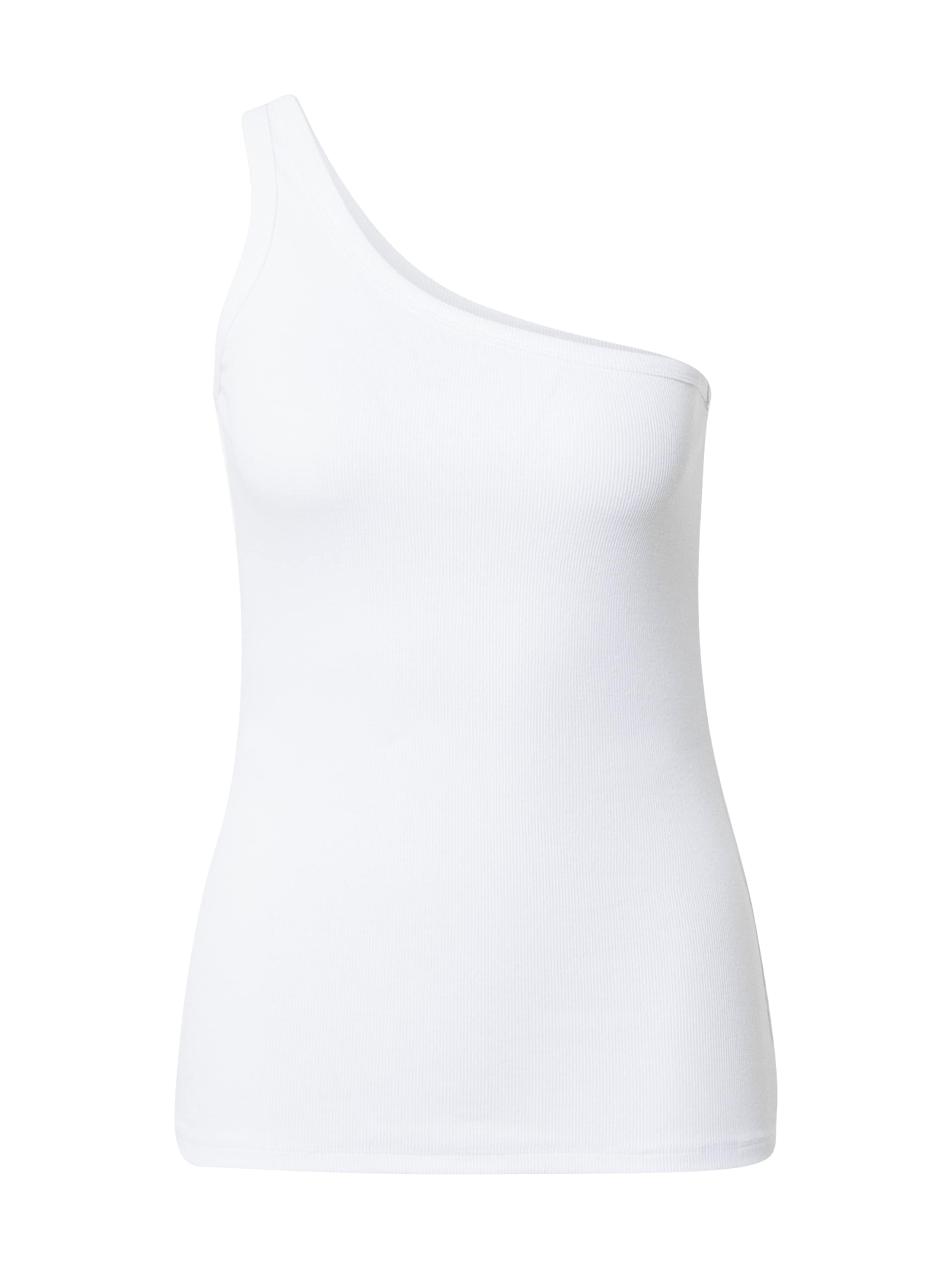 modström Top 'Igor' in White: front