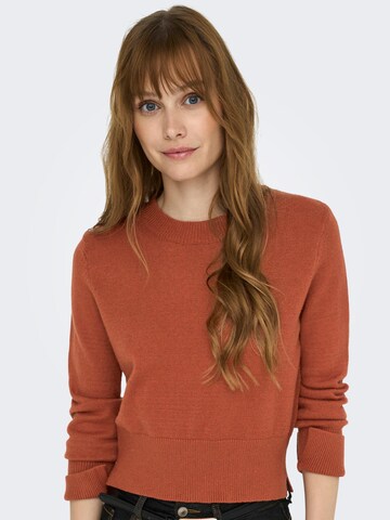 JDY Sweater 'Marco Mary' in Red