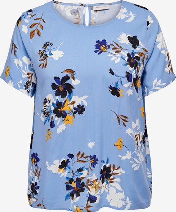 ONLY Carmakoma Blouse 'Anita' in Blue: front