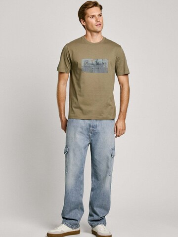 T-Shirt 'Dalter' Pepe Jeans en vert