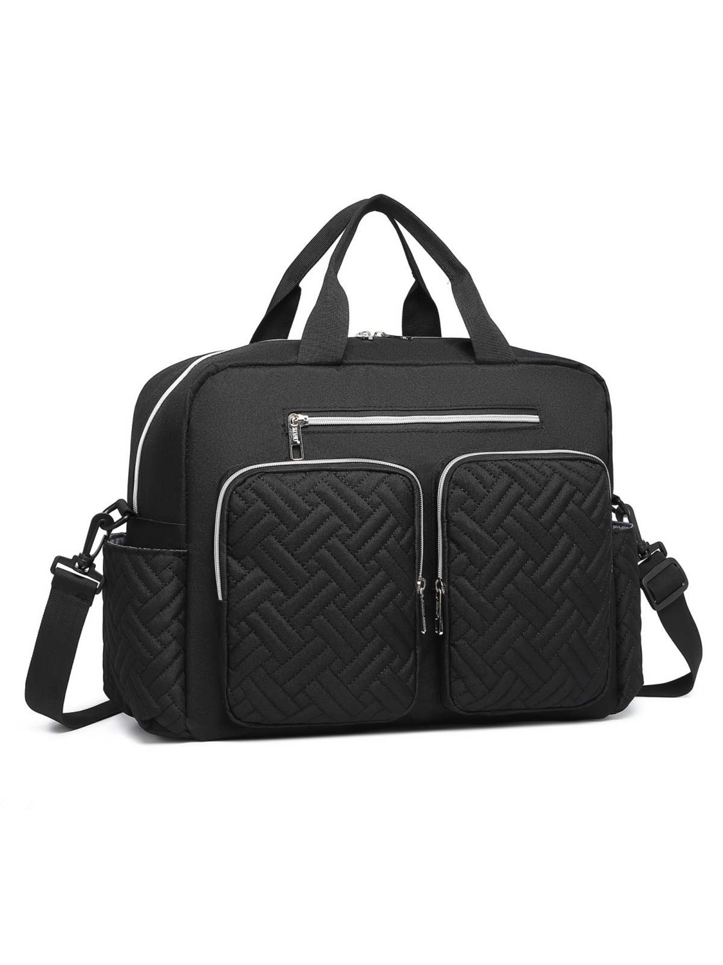 Kono Weekender in Black: front