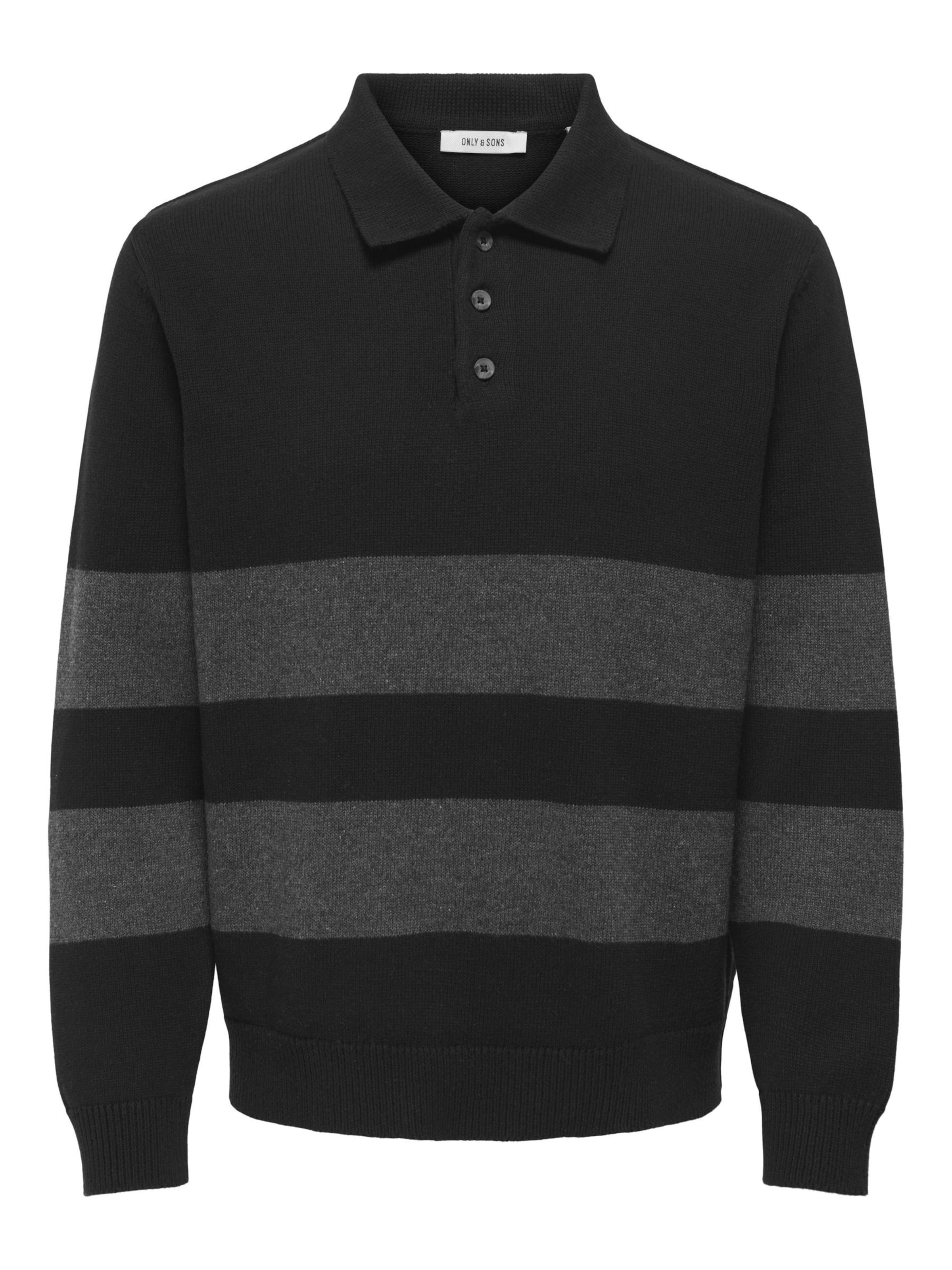 Pullover 'ONSHope' Only & Sons di colore grigio / nero, Visualizzazione prodotti