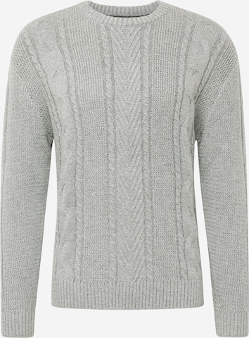 Pull-over HOLLISTER en gris : devant